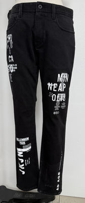 Bajo de denim de tela cómoda y transpirable para usar todo el día