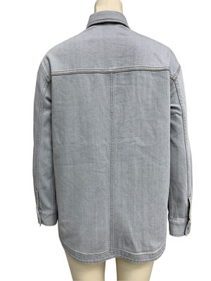 Camiseta de jeans de gran tamaño para un estilo relajado y sin esfuerzo