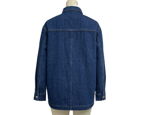 Camiseta de jeans de gran tamaño Camisa de denim para un estilo relajado y cómodo